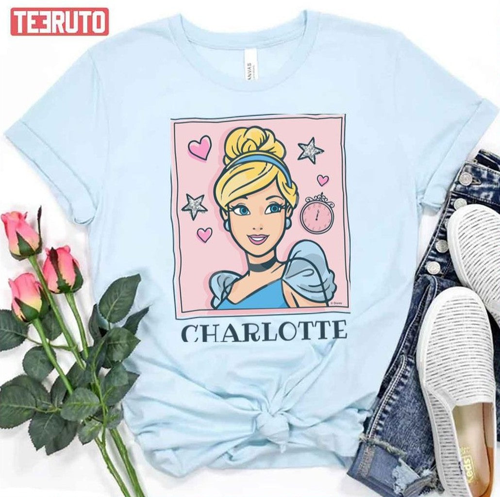 Personalized Name Cinderella Unisex T-Shirt - T-Shirt, Sweatshirt, Hoodie