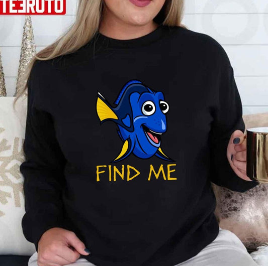 Animated Boy Finding Nemo Unisex Sweatshirt - T-Shirt, Sweatshirt, Hoodie