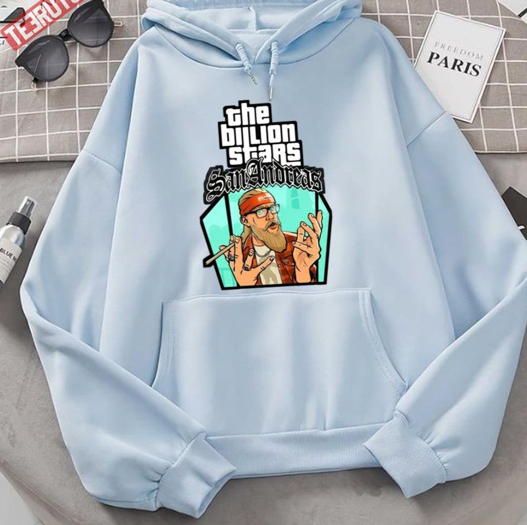 Sanandreas Tri Blend Grand Theft Auto Gta Unisex Hoodie - T-Shirt, Sweatshirt, Hoodie