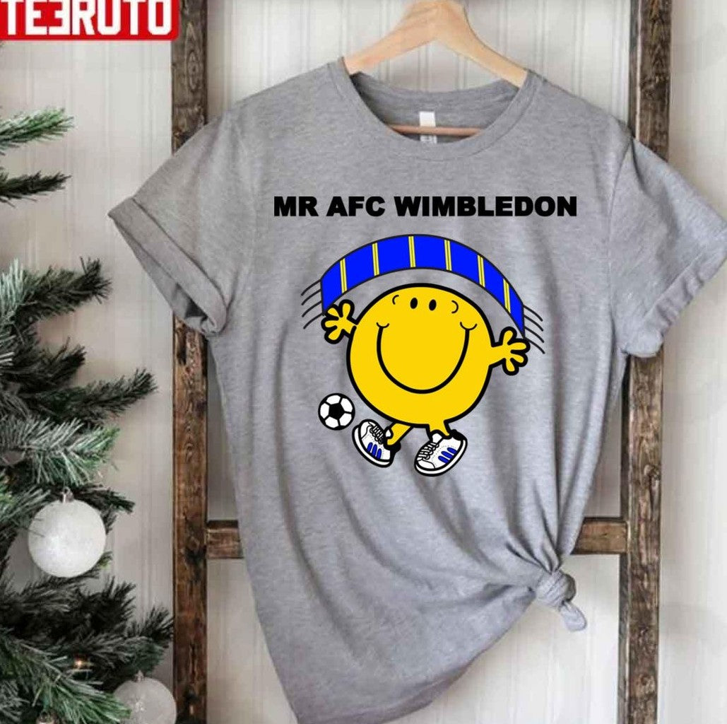 Mr Afc Wimbledon Unisex T-Shirt - T-Shirt, Sweatshirt, Hoodie