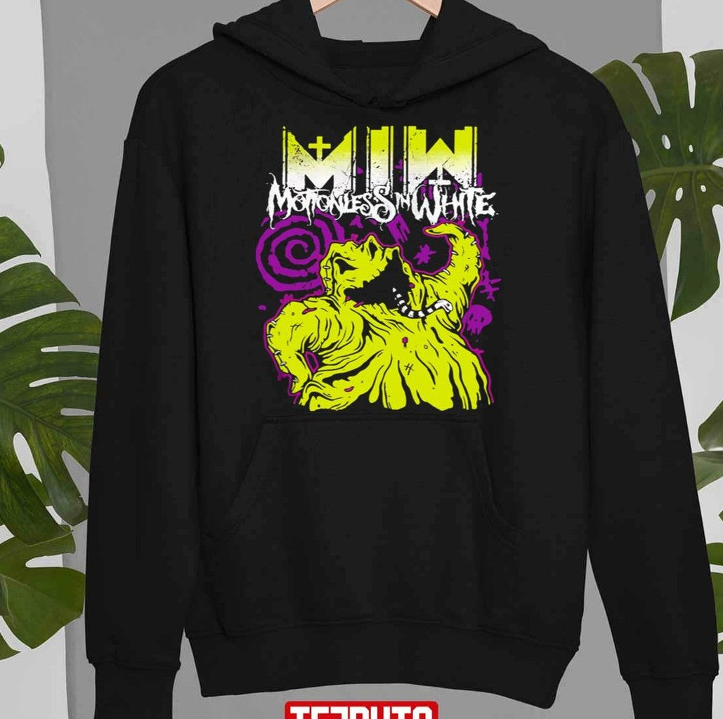 Motionless In White Oogie Boogie Design Unisex Hoodie - T-Shirt, Sweatshirt, Hoodie