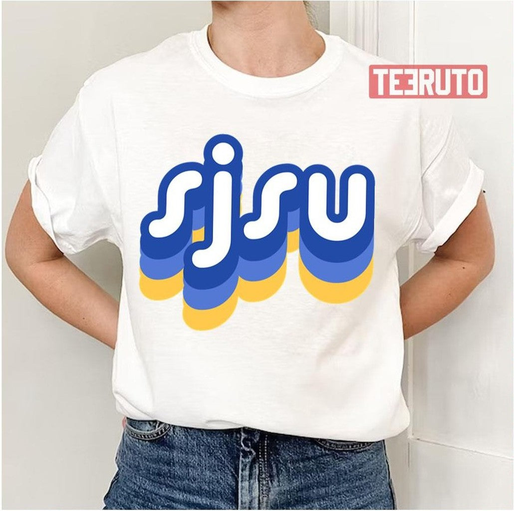 Retro San Jose State University Unisex T-Shirt - T-Shirt, Sweatshirt, Hoodie