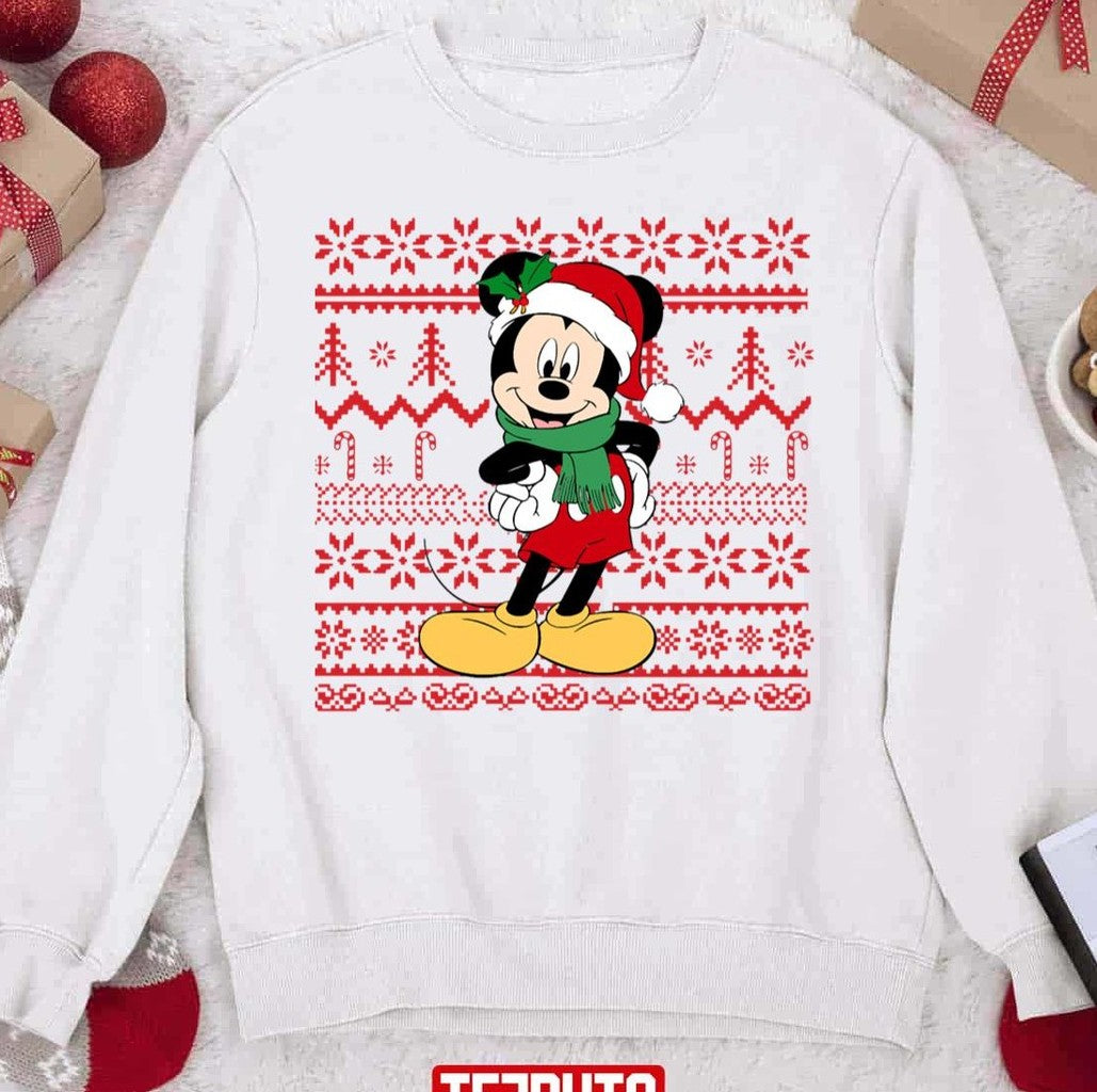 Seamless Knitted Christmas Movie Fans Sweatshirt - T-Shirt, Sweatshirt, Hoodie