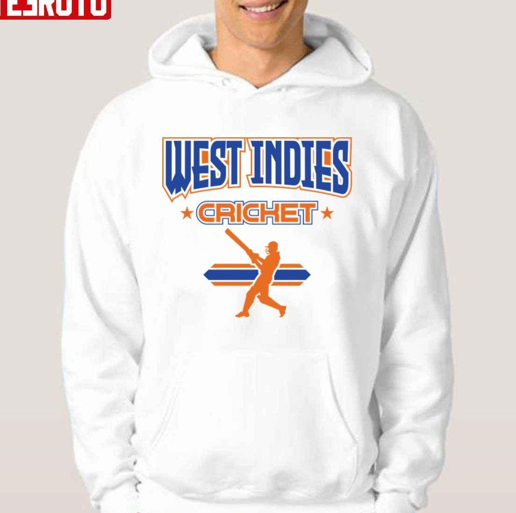 Retro West Indies Cricket Unisex Hoodie - T-Shirt, Sweatshirt, Hoodie