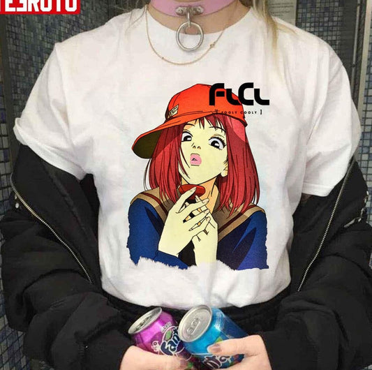 Anime Character Fooly Cooly Artwork Unisex T-Shirt - T-Shirt, Sweatshirt, Hoodie