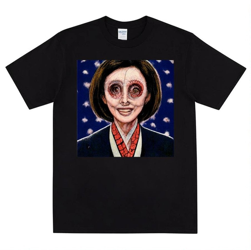 Nancy Pelosi Junji Ito Politicians Unisex T-Shirt - T-Shirt, Sweatshirt, Hoodie