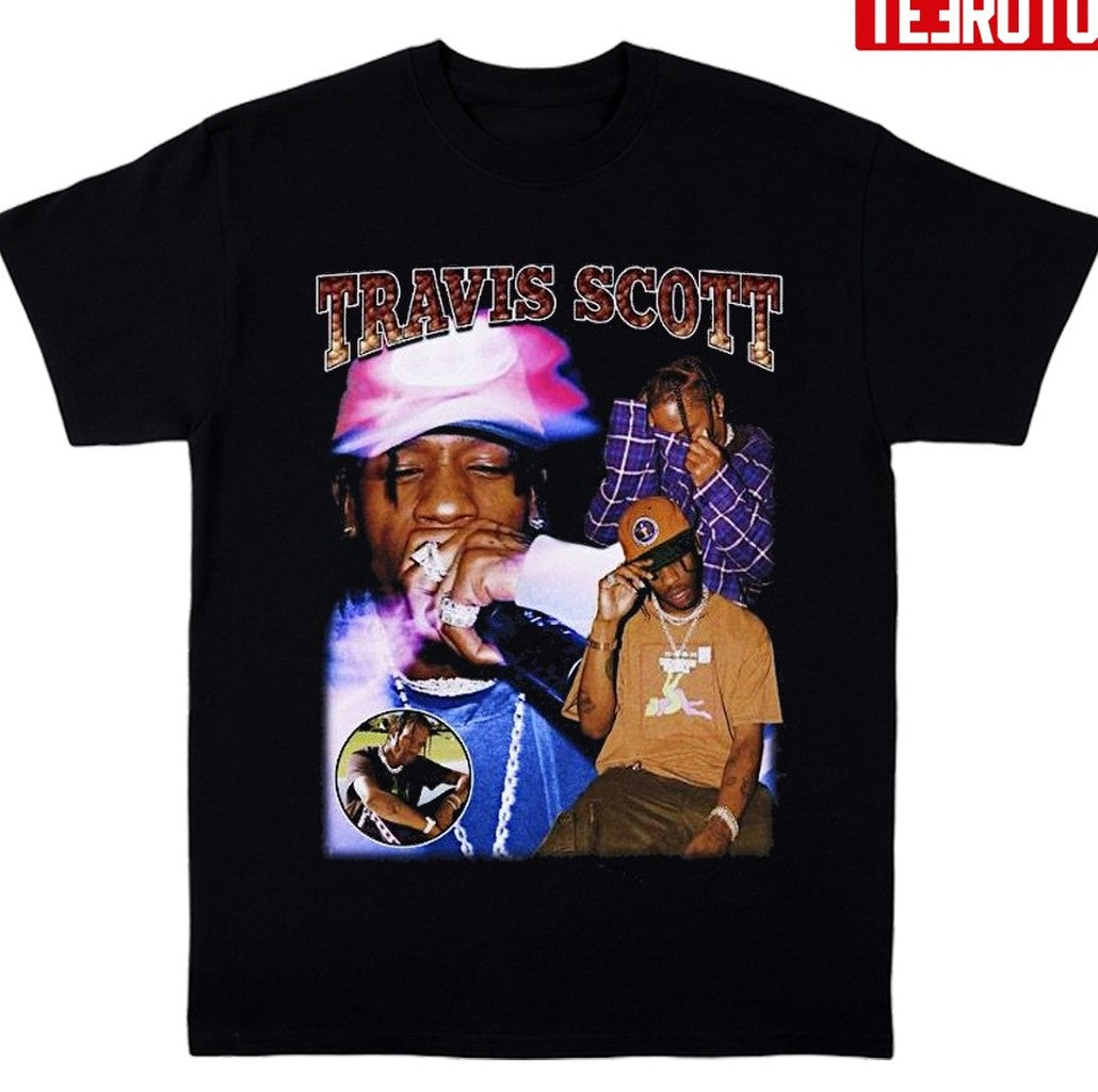 Music Design Travis Scott The Legend Rap Unisex T-Shirt - T-Shirt, Sweatshirt, Hoodie