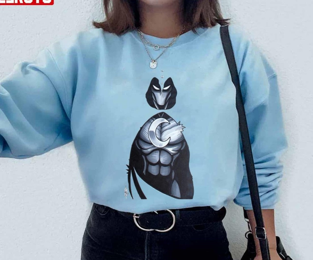 Moon Knight Art Unisex Sweatshirt - T-Shirt, Sweatshirt, Hoodie