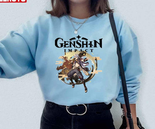 Arataki Itto Genshin Impact Fashion Unisex T-Shirt - T-Shirt, Sweatshirt, Hoodie