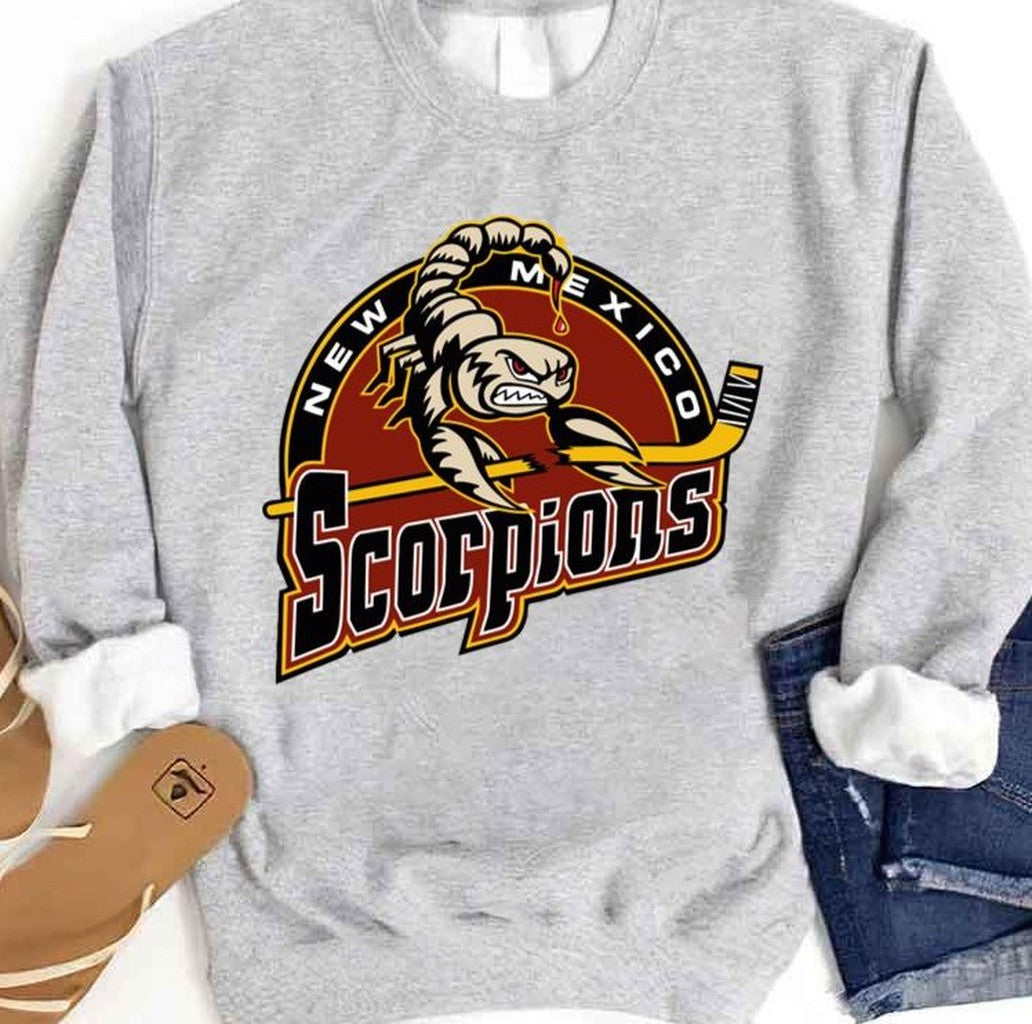 New Mexico Scorpions Ice Hockey Logo Unisex Sweatshirt - T-Shirt, Sweatshirt, Hoodie