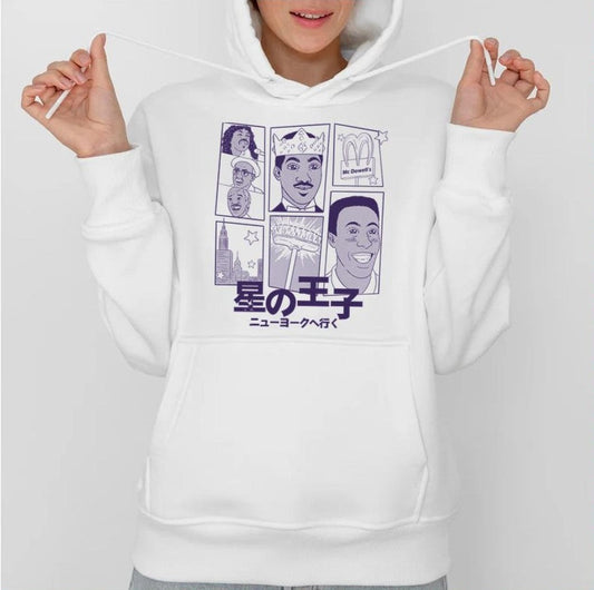 Anime Version Coming To America Unisex Hoodie - T-Shirt, Sweatshirt, Hoodie