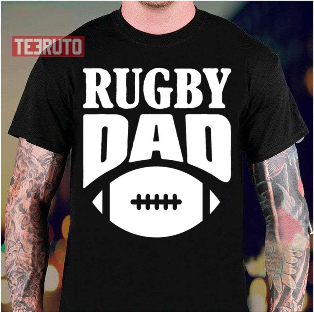 Rugby Dad Proud Rugby Player Unisex T-Shirt - T-Shirt, Sweatshirt, Hoodie