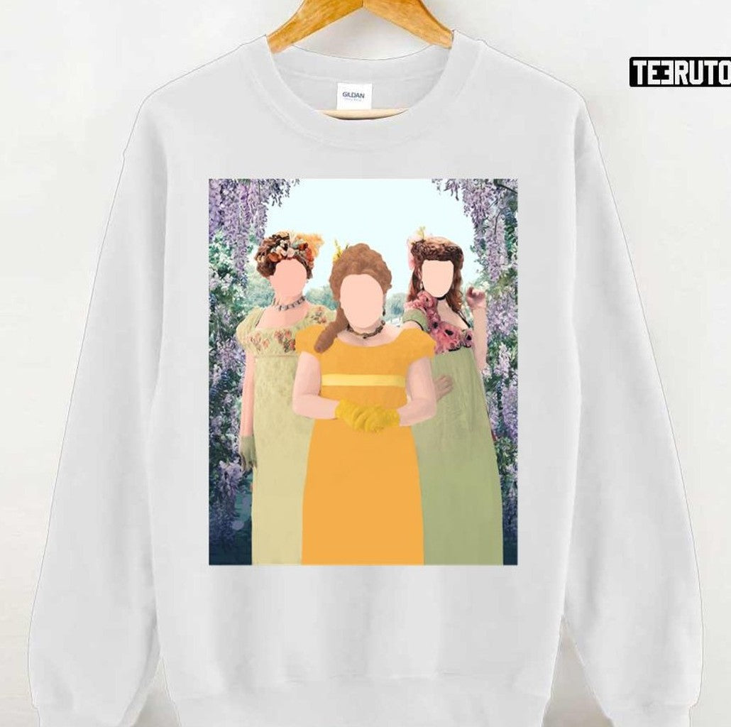 Penelope Trio Bridgerton Series Unisex Sweatshirt - T-Shirt, Sweatshirt, Hoodie