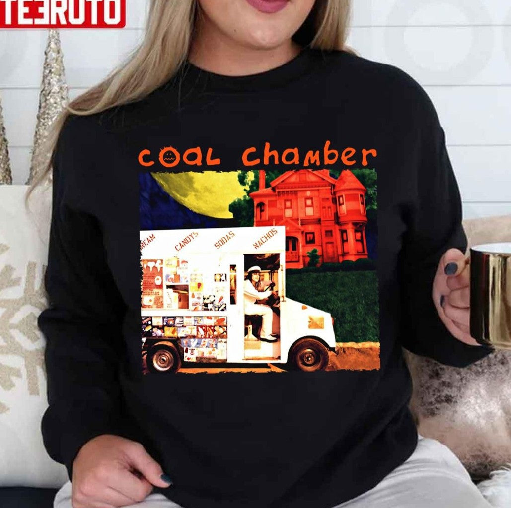 Retro Album Cover Coal Chamber Unisex Sweatshirt - T-Shirt, Sweatshirt, Hoodie