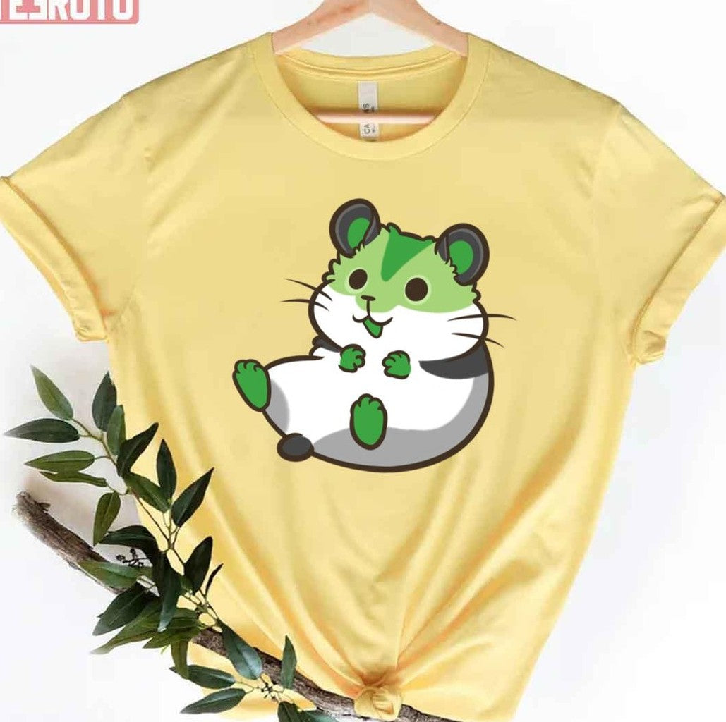 Pride Hamster Aromantic Unisex T-Shirt - T-Shirt, Sweatshirt, Hoodie
