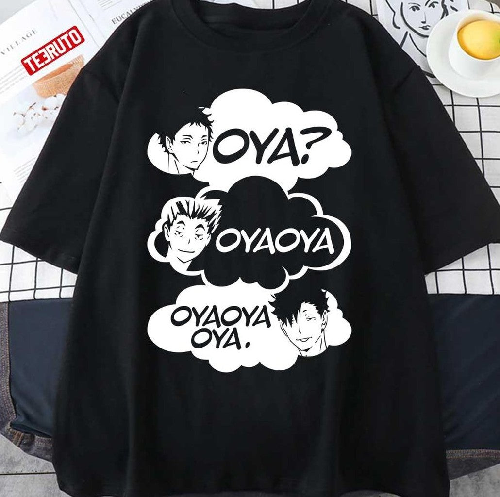 Oya Oya Oya Haikyuu Unisex T-Shirt - T-Shirt, Sweatshirt, Hoodie
