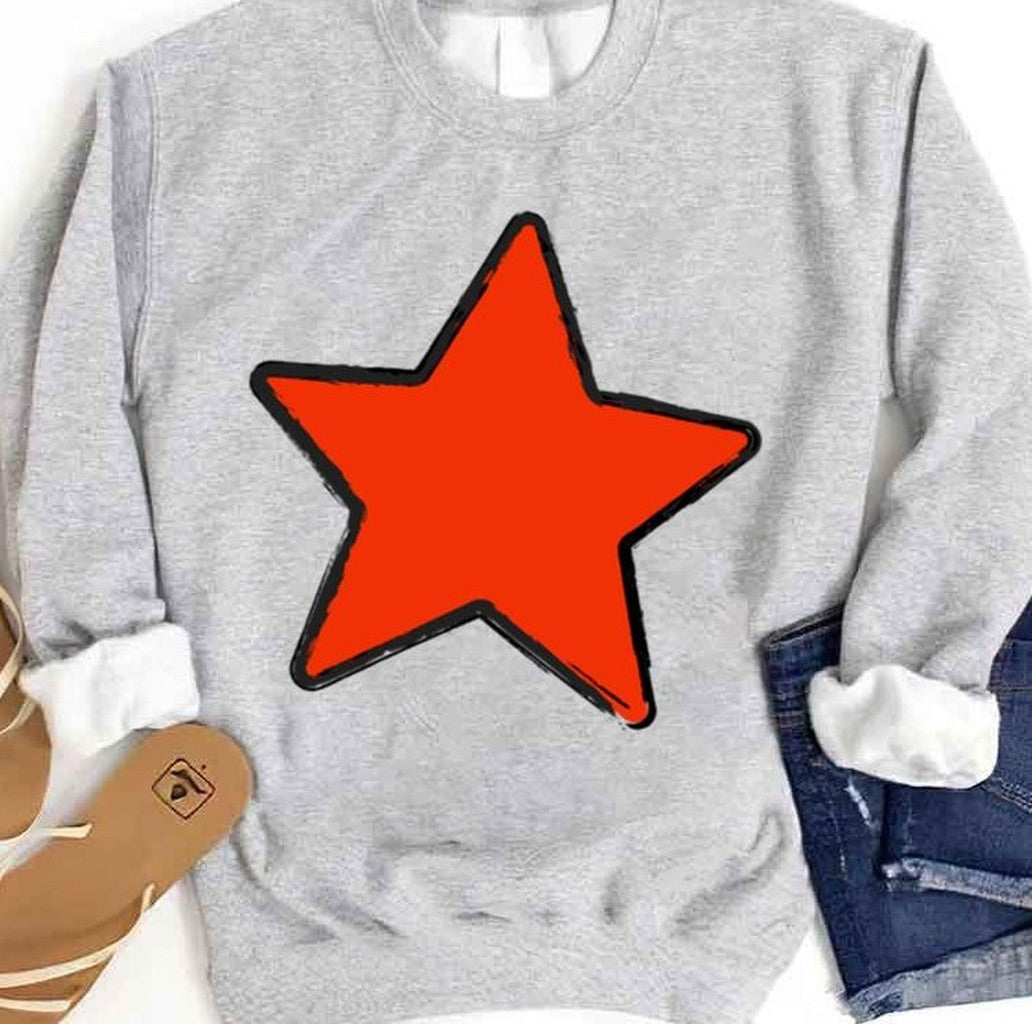 Scott Pilgrim Takes Off Scott Pilgrim Star Red Unisex Sweatshirt - T-Shirt, Sweatshirt, Hoodie