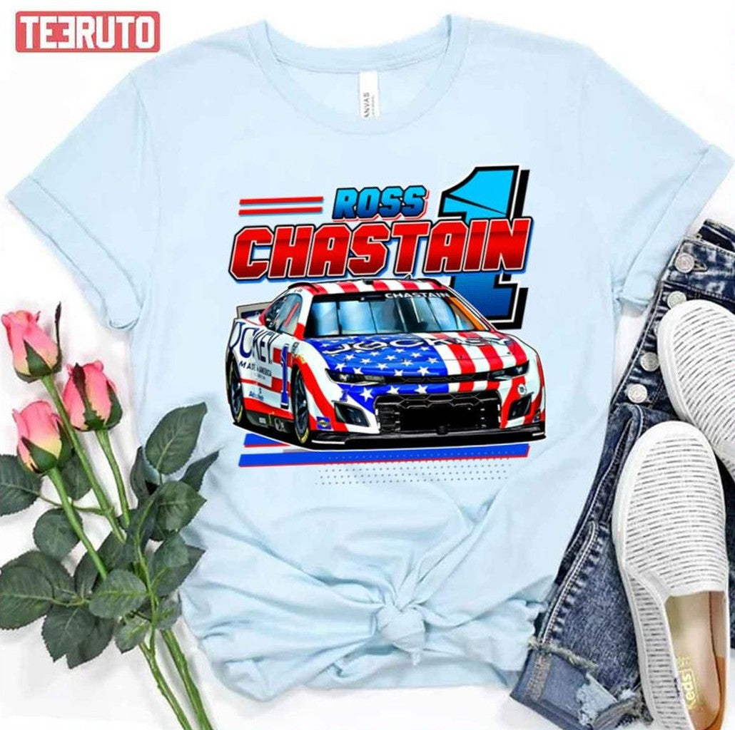 Ross Chastain 1 Nascar Cup Unisex T-Shirt - T-Shirt, Sweatshirt, Hoodie