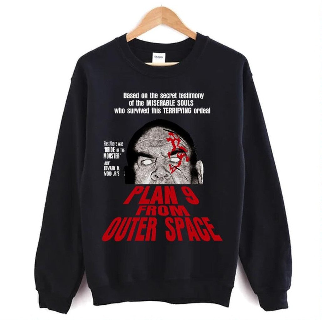 Morning Wood Plan 9 From Outer Space Unisex Sweatshirt - T-Shirt, Sweatshirt, Hoodie
