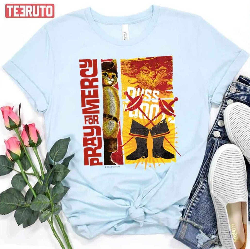 Pray For Mercy Red Poots In Boots Unisex T-Shirt - T-Shirt, Sweatshirt, Hoodie
