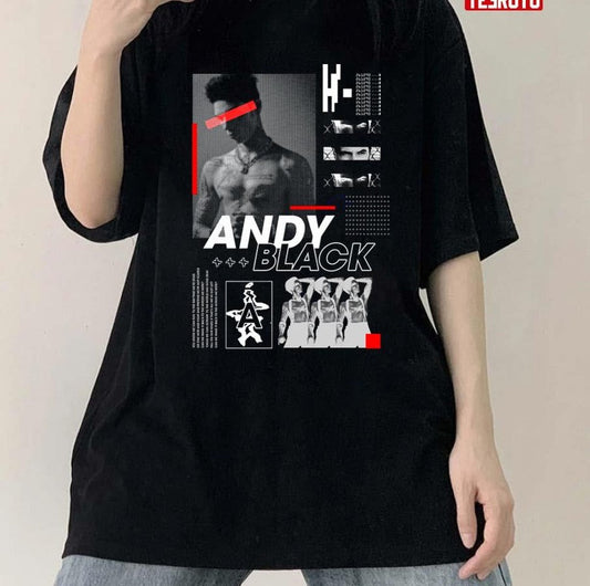 Andy Black Unisex T-Shirt - T-Shirt, Sweatshirt, Hoodie