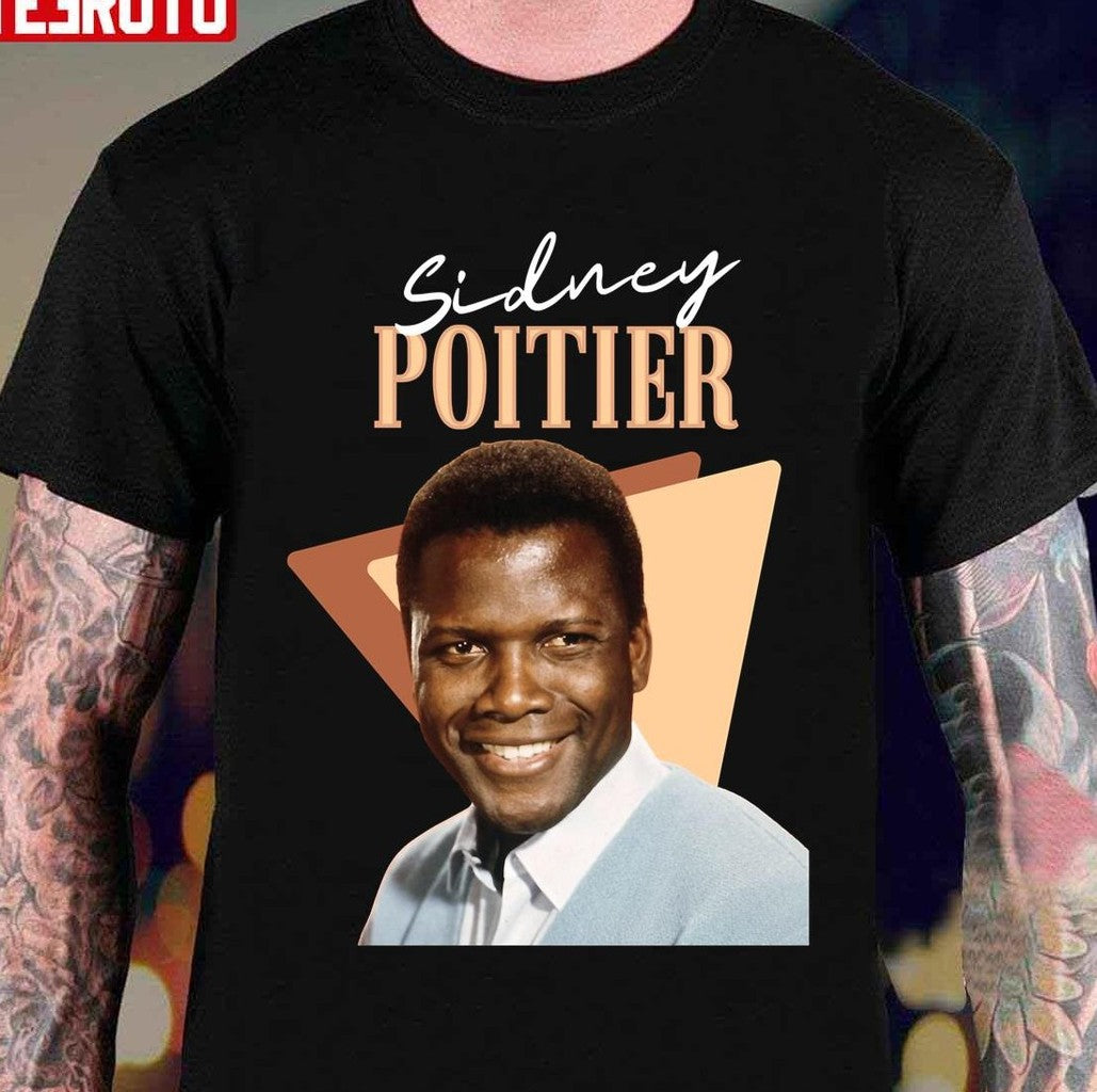 Rip Sidney Poitier Rest In Peace 1927-2022 Unisex T-Shirt - T-Shirt, Sweatshirt, Hoodie