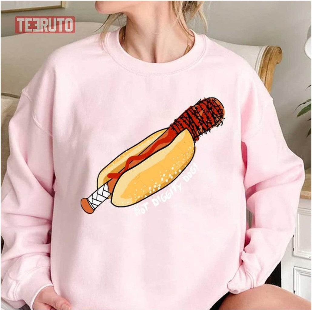 Negan's Little Hotdog Lucille The Walking Dead Unisex Sweatshirt - T-Shirt, Sweatshirt, Hoodie