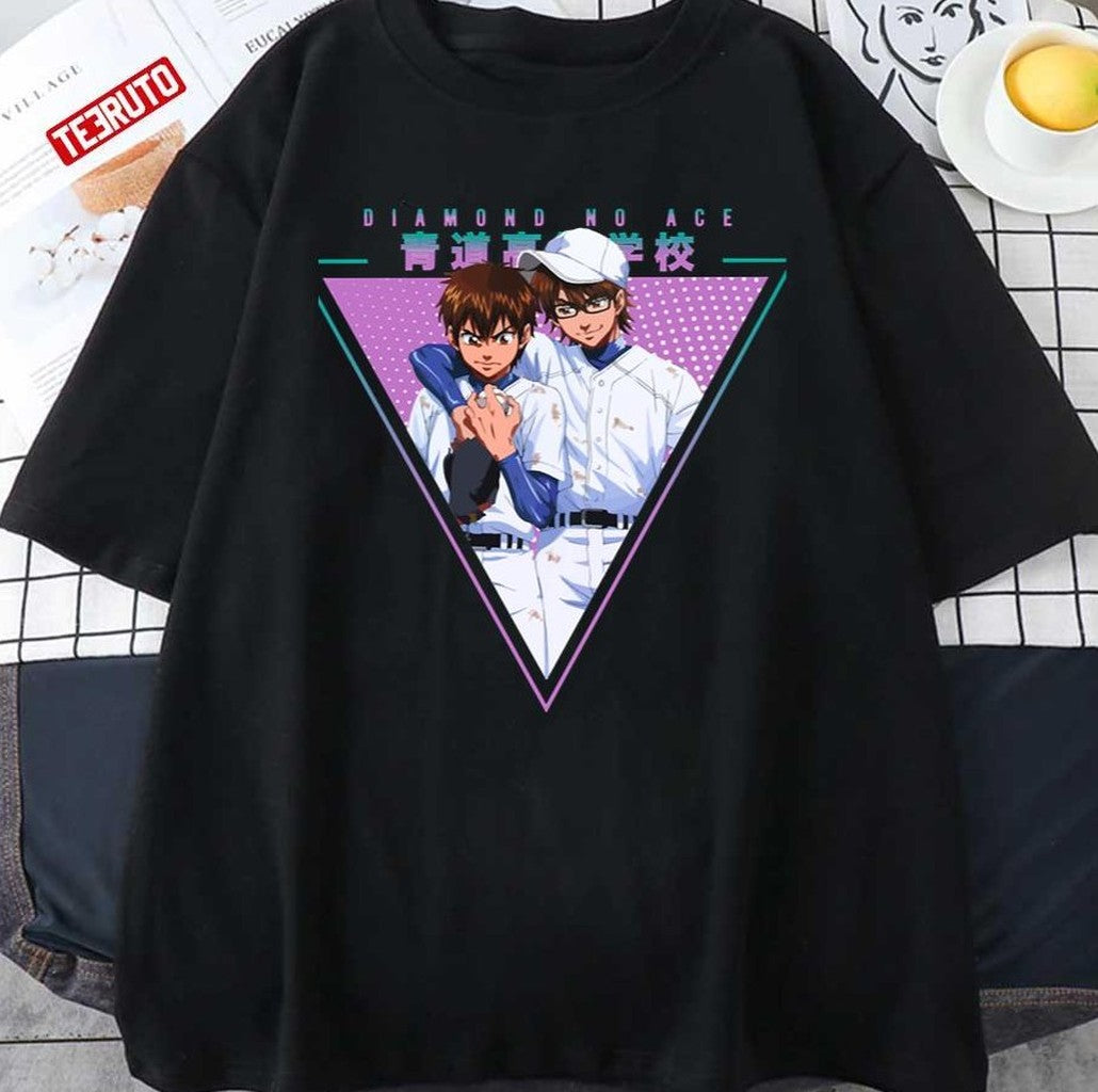 Sawamura X Miyuki Diamond No Ace Unisex T-Shirt - T-Shirt, Sweatshirt, Hoodie