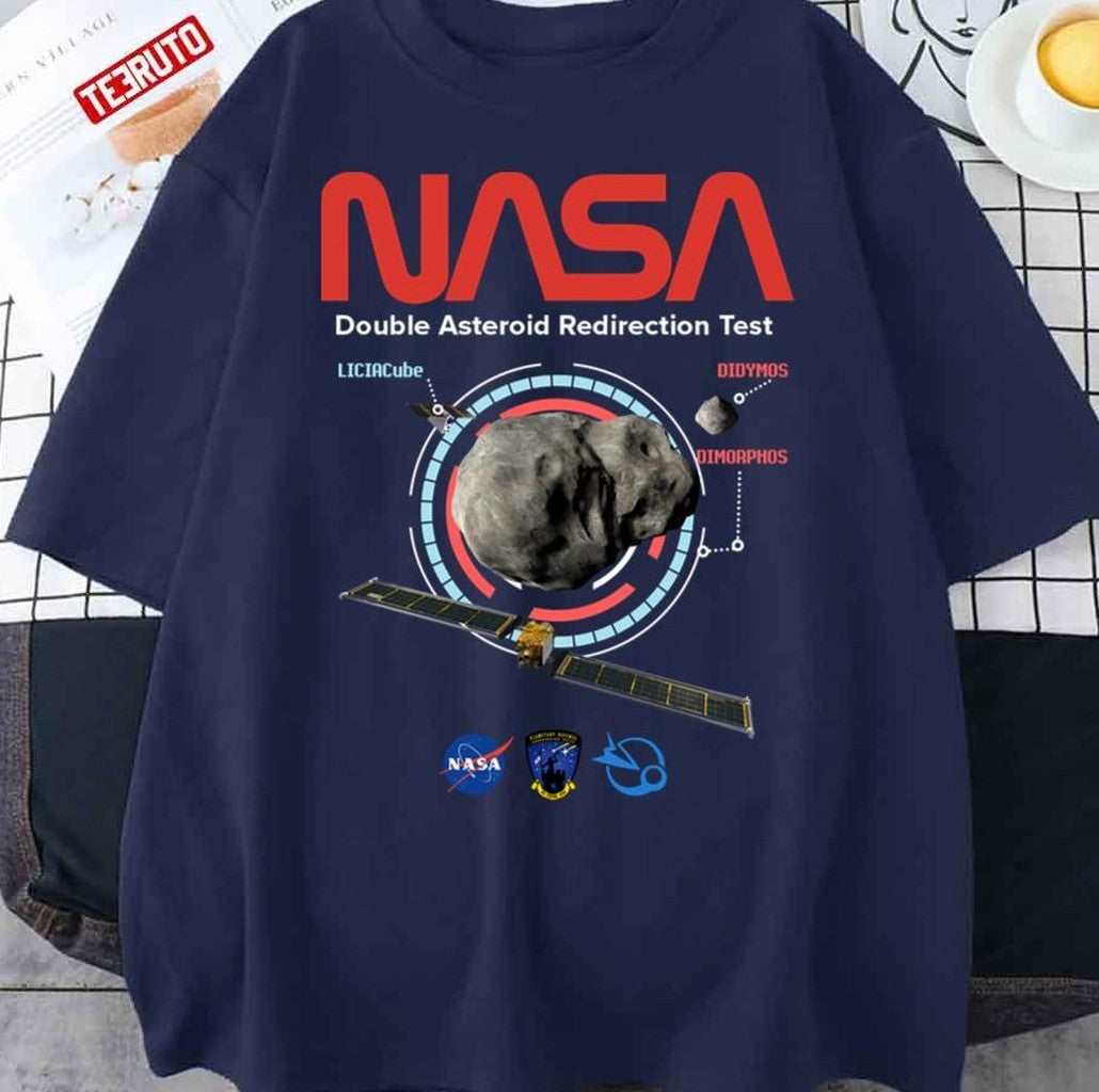 NASA Dart Double Asteroid Redirection Test Unisex T-Shirt - T-Shirt, Sweatshirt, Hoodie