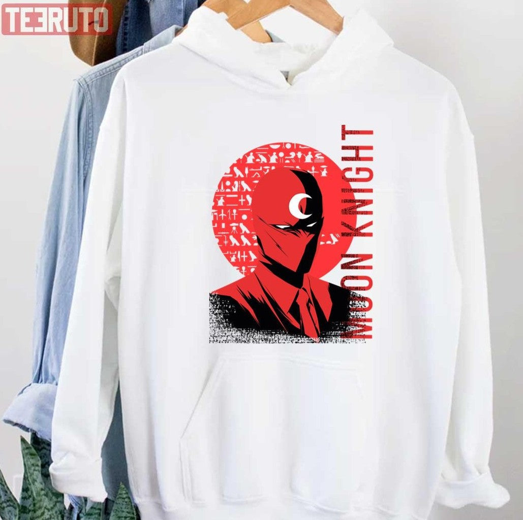 Moonknight Vector Graphics Design Unisex Hoodie - T-Shirt, Sweatshirt, Hoodie