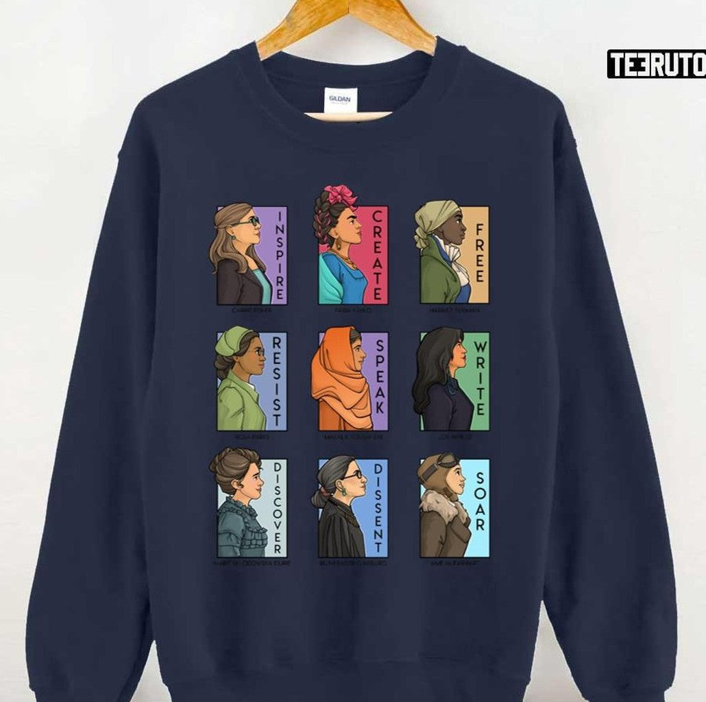 She Series Real Women Legend Female Scientists Unisex Sweatshirt - T-Shirt, Sweatshirt, Hoodie