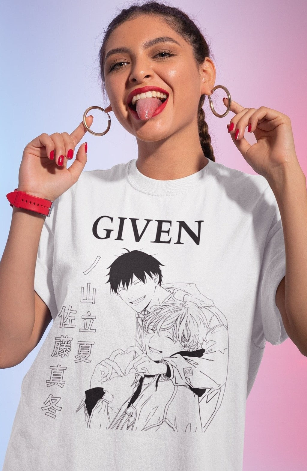 Ritsuka Uenoyama Mafuyu Sato Given Anime Artwork Unisex T-Shirt - T-Shirt, Sweatshirt, Hoodie