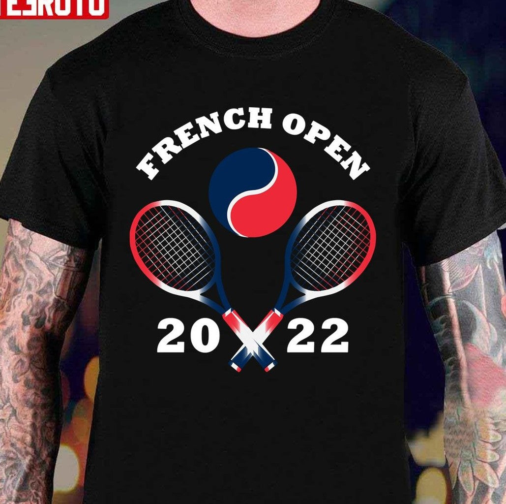 2022 Tennis French Open Unisex T-Shirt - T-Shirt, Sweatshirt, Hoodie