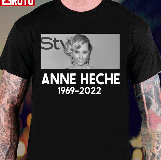 Anne Heche Rip 1969-2022 Unisex T-Shirt - T-Shirt, Sweatshirt, Hoodie