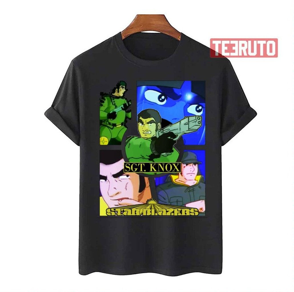 Sergeant Knox Star Blazers Unisex T-Shirt - T-Shirt, Sweatshirt, Hoodie