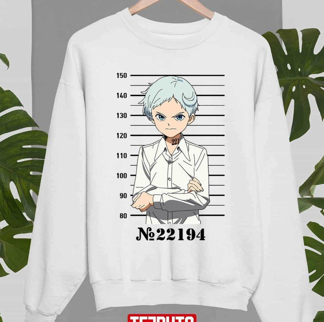 No 22194 Norman The Promised Neverland Character Unisex Sweatshirt - T-Shirt, Sweatshirt, Hoodie