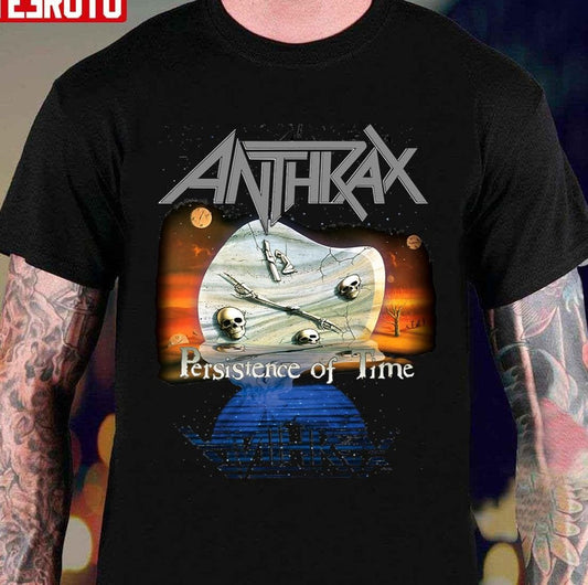 Anthrax Band Persistence Of Time 30th Anniversary Unisex T-Shirt - T-Shirt, Sweatshirt, Hoodie