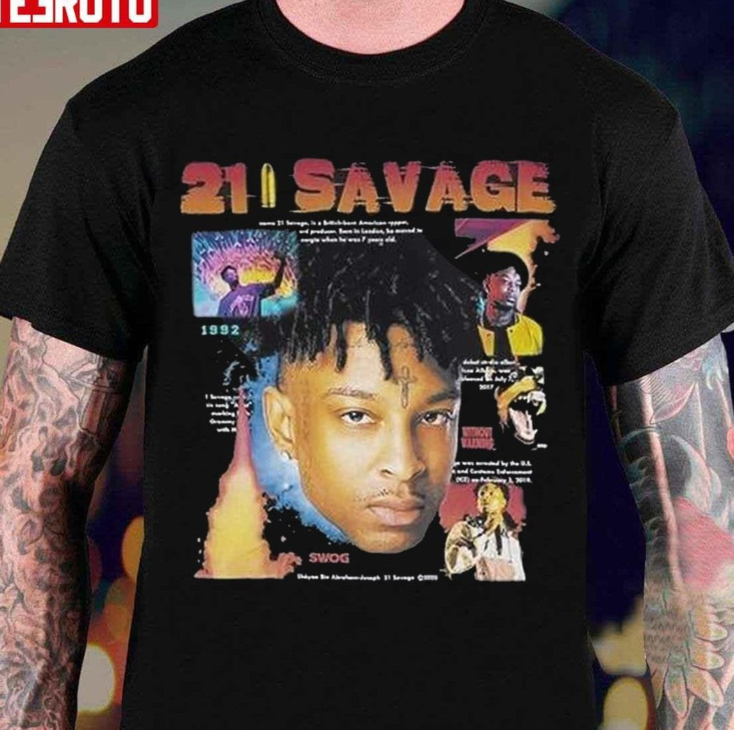 21 Savage Metro Boomin Savage Mode II Rap Unisex T-Shirt - T-Shirt, Sweatshirt, Hoodie