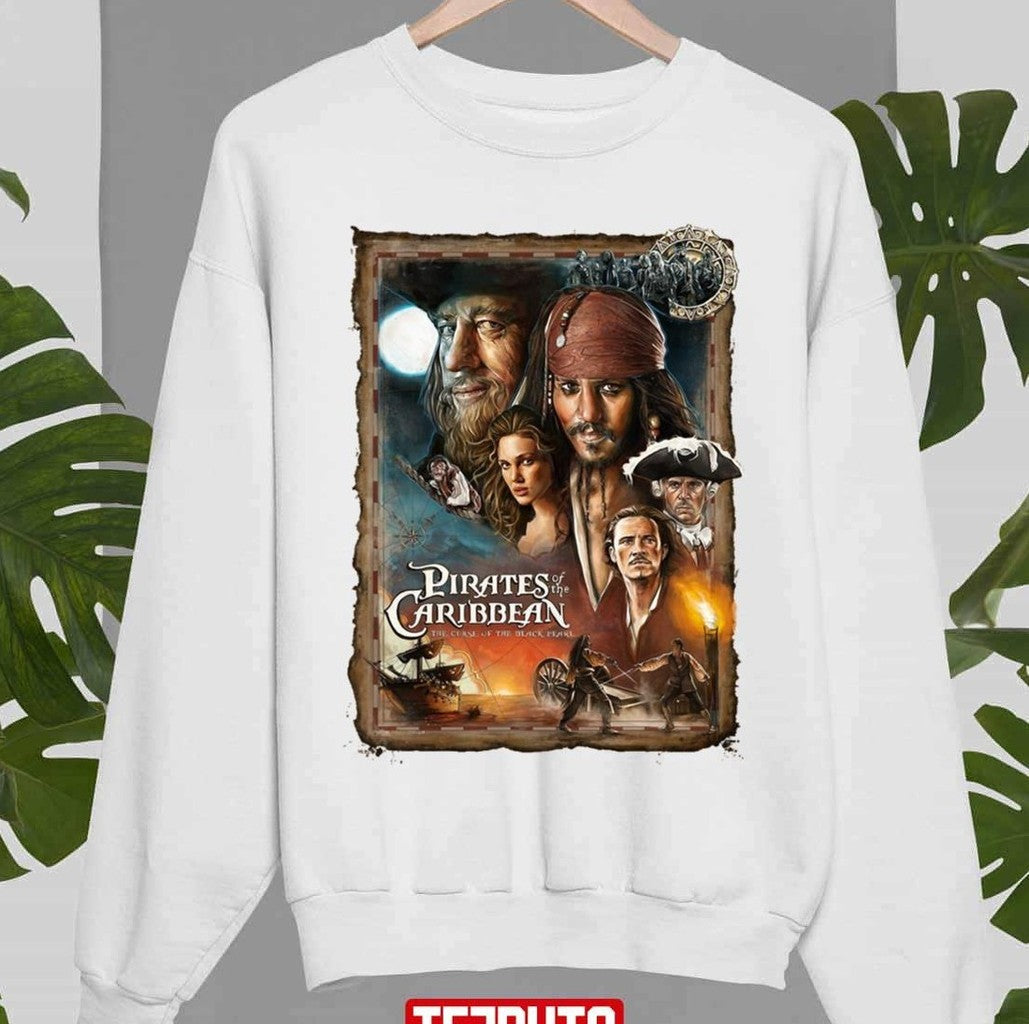 Pirates Of The Caribbean The Curse Of The Black Pearl Unisex Sweatshirt - T-Shirt, Sweatshirt, Hoodie
