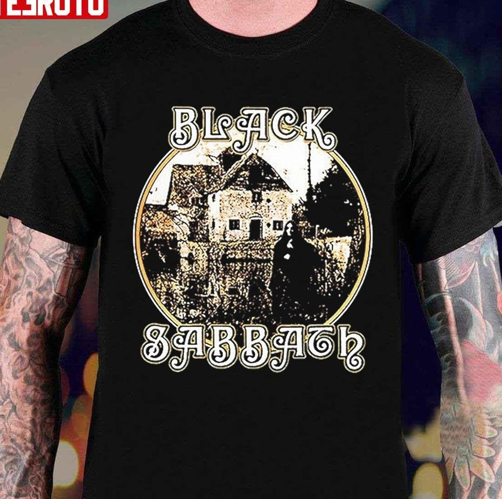 Scary Black Sabbach Retro Rock 70s Unisex T-Shirt - T-Shirt, Sweatshirt, Hoodie