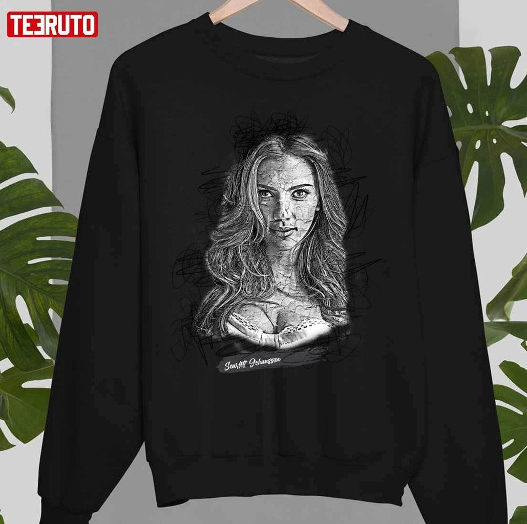 Scarlett Johansson Abstract Sketch Art Scarlett Johansson Unisex Sweatshirt - T-Shirt, Sweatshirt, Hoodie
