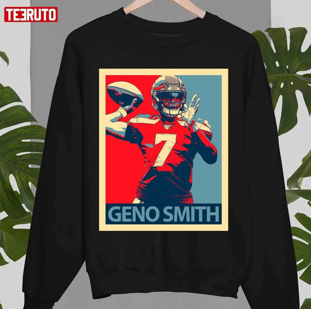 No 7 Geno Smith Trending Hope Art Unisex Sweatshirt - T-Shirt, Sweatshirt, Hoodie