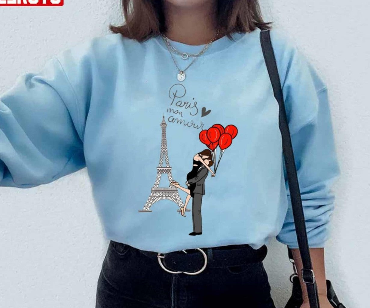 Paris Is Always A Good Idea Art Couple France Unisex Sweatshirt - T-Shirt, Sweatshirt, Hoodie
