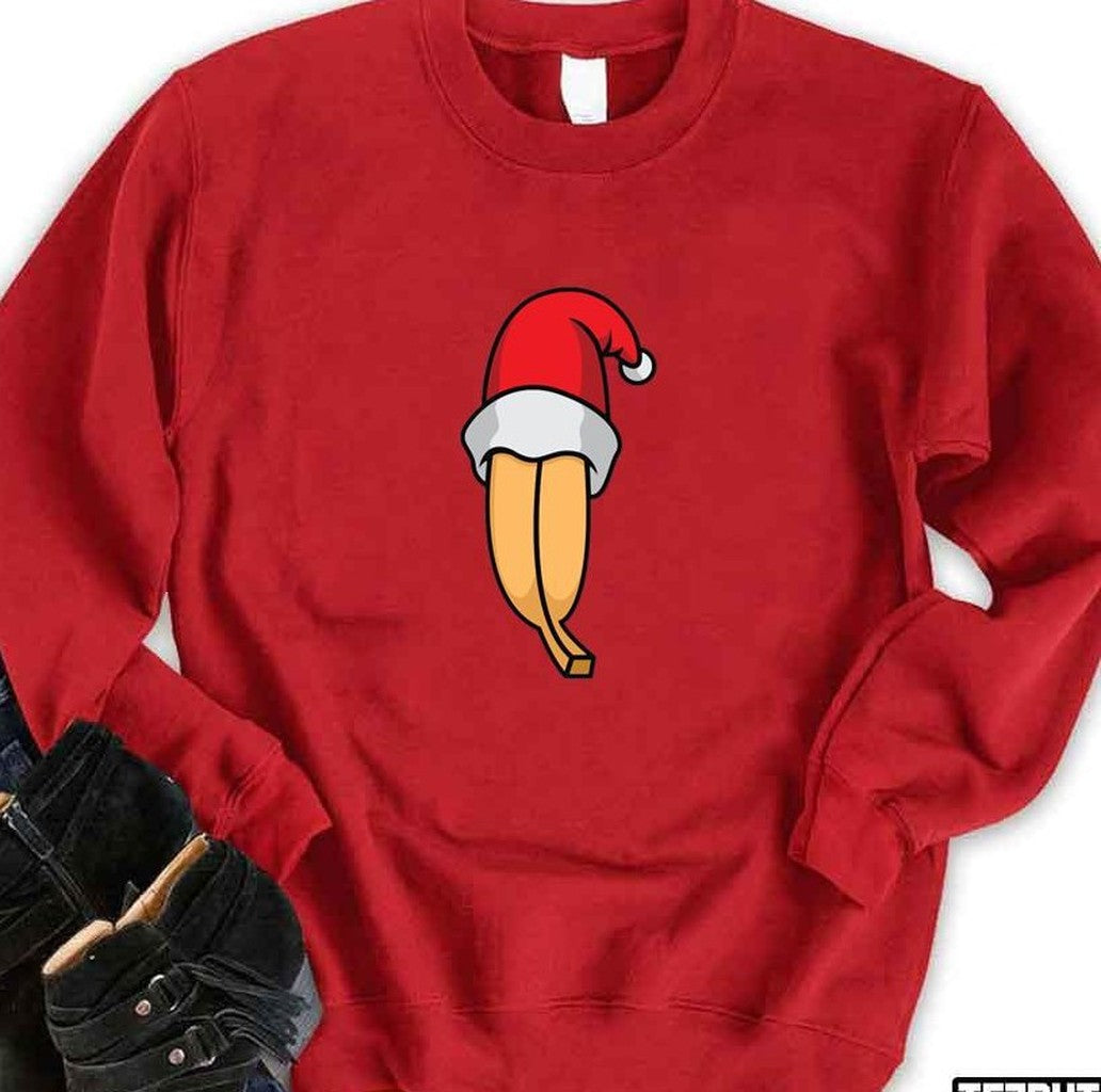 My Xmas Christmas Banana Unisex Sweatshirt - T-Shirt, Sweatshirt, Hoodie
