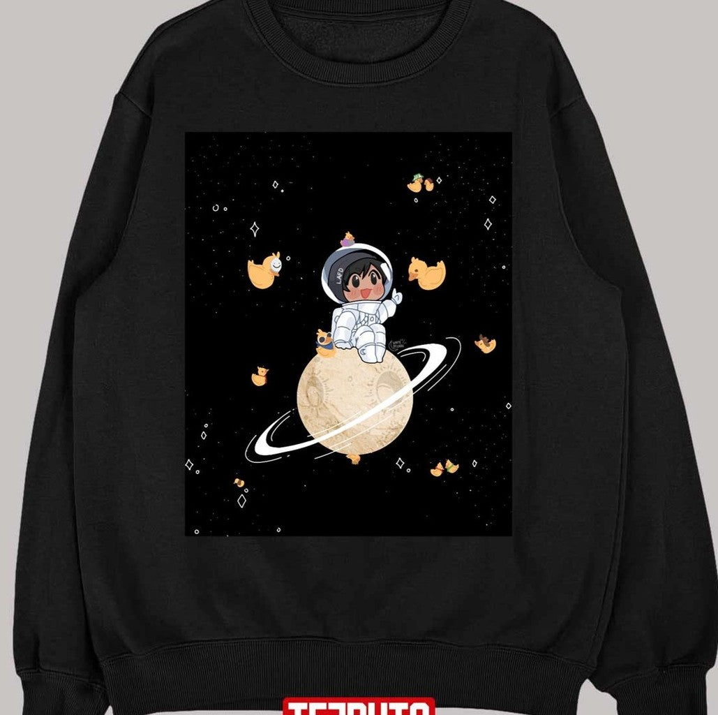 Quackity Duck Planet Unisex Sweatshirt - T-Shirt, Sweatshirt, Hoodie