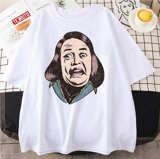 Annie Wilkes Scared Face Misery Unisex T-Shirt - T-Shirt, Sweatshirt, Hoodie