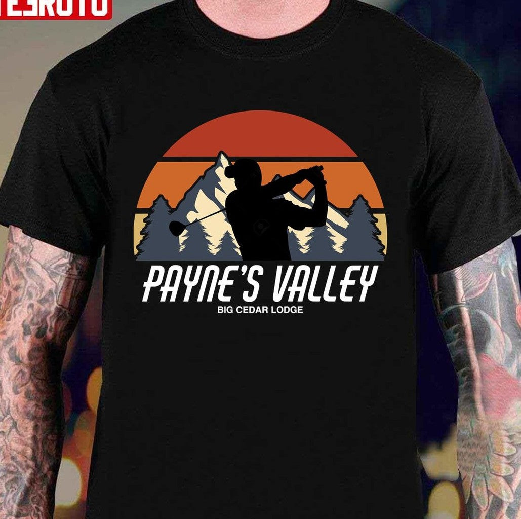 Paynes Valley Big Cedar Lodge Branson Missouri Tiger Woods Golf Course Unisex T-Shirt - T-Shirt, Sweatshirt, Hoodie