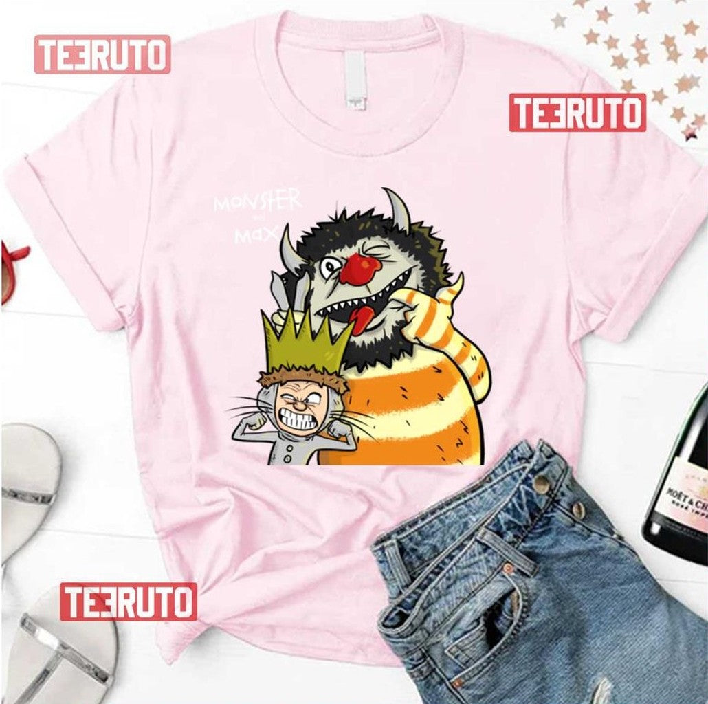 Monster And Max Where The Wild Things Are Unisex T-Shirt - T-Shirt, Sweatshirt, Hoodie