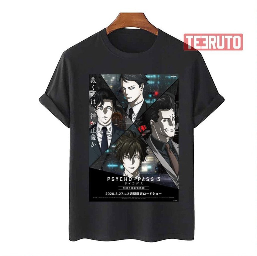 Psycho Pass Anime Unisex T-Shirt - T-Shirt, Sweatshirt, Hoodie