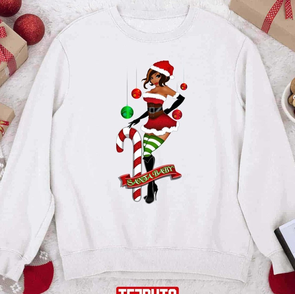 Santa Baby Christmas 2023 Unisex Sweatshirt - T-Shirt, Sweatshirt, Hoodie
